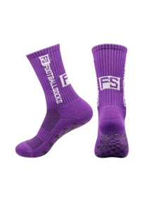 1 双足球袜运动防滑袜篮球袜斑点橡胶防滑足球袜，秋季 - 彩色 - 查看 29