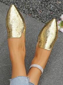 外贸大码35-45码春夏秋季时尚欧美粉棕色豹纹尖头女士平底半拖鞋日常一脚蹬甜美蝴蝶结鞋轻便舒适女平底鞋穆勒鞋