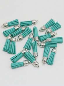 (20pcs/Pack) 4cm Retro British Style Tassels Keychain, Brooch, Clothing Decor, Bag Charm, Handmade DIY