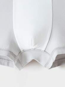 Balabala 吐溫男孩平角內褲，抗菌兒童內衣，3包 - 灰色調 - 查看 6