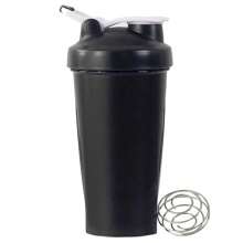 Portable Protein Shaker, 600ml Fitness Bottle With Wire Blender Ball For Fitness Enthusiasts, Athletes, Perfect For Outdoor Gym, 1 Pc.