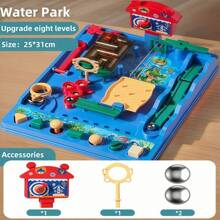 1set Jungle Adventure Interactive Track Board Game - Educational Puzzle Toy For Youngsters, PP Material, No Battery Required, Ideal For Halloween And Christmas Gifts, Educational Toy|Jungle Theme Toy|Engaging Game Design, Jungle Toys - Multicolor - View 11
