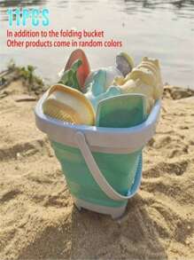 11pcs/Set Children Beach Toys Playset Includes Sand Bucket, Sand Timer, Shovel, For Sand Play, Outdoor, Seaside, Digging, Shoveling, Training Hands-On Ability, Suitable For Boys & Girls (Random Color) - Multicolor - View 13