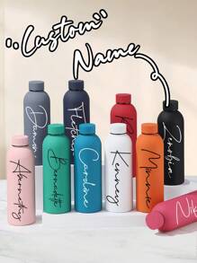 1 szt. 500 ml spersonalizowany kubek termiczny ze stali nierdzewnej z tabliczką znamionową, prosty kubek do kawy, kubek samochodowy, spersonalizowany prezent urodzinowy, prezent dla druhny, prezent na Dzień Matki, wielofunkcyjny, kolorowy, nowoczesny, spersonalizowany, niepowtarzalny, idealny prezent dla niej, chłopaka, taty, dziewczyny, mamy, rodziny, przyjaciół, herbaciarni, domu, ogrodu, biura, na rocznice, na Walentynki, na Dzień Matki, na Dzień Ojca, na wesela, na parapetówkę, do domu i salonu, do kuchni i jadalni, spersonalizowane kubki