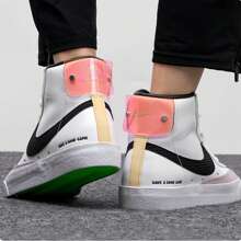 Nike Blazer Mid Trailblazer LPL休闲运动鞋 - 白色 - 查看 8