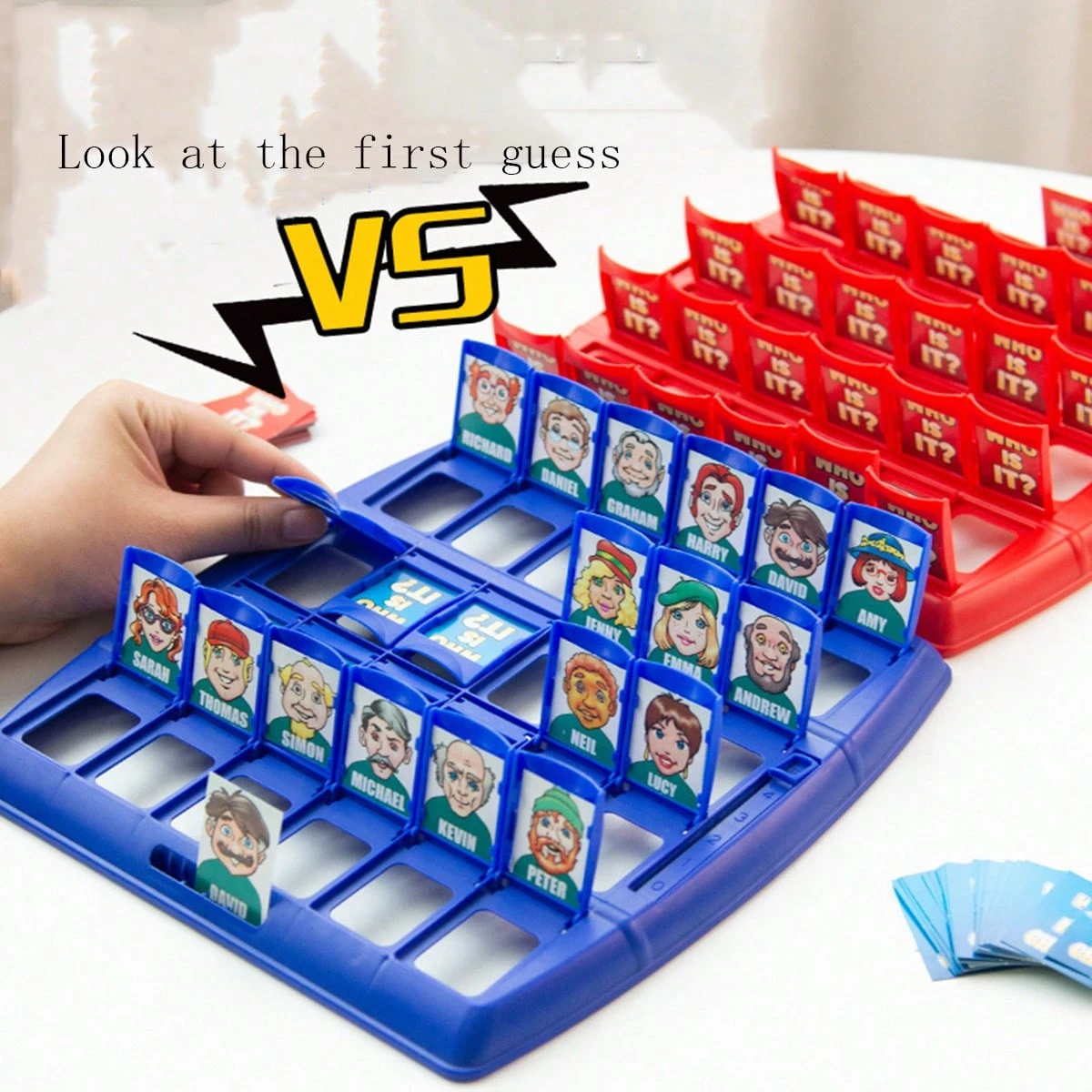 Who Logical Thinking Deduction Reasoning Game Interactive Parent Child Board Game Toy Who Logical Thinking Deduction Reasoning Game Interactive Parent Child Board Game Toy