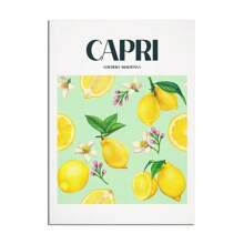 1 pieza Pintura de lienzo La Dolce Vita y Vintage Spritz Positano Italia sin marco para decoración de habitación de invitados y como regalo