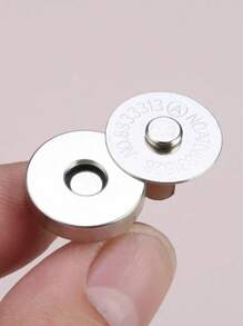 1/3/6pcs Magnetic Alloy Snap Closure, Hand Sewn Magnetic Snaps For DIY Fashion Crafts, Vintage Bag Metal Clasp Turn Locks Twist Button, For Shoulder Bags & Clothes, Diy Crafts Accessory, For Diy Handbag, Leather Craft Bag Purse, Hardware Elegant Golden Bag Accessories, Handmade Bag Accessories