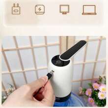 New Cordless Electric Water Pump, Automatic Pressurized Water Dispenser, Rechargeable Home Use Water Drinking Machine