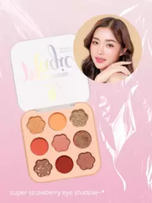 Eyeshadow Palette 9 Shades Matte, Satin, Glitter High Pigmentation