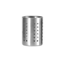 1pc Utensil Holder, Stainless Steel, Wet Kitchen Utensils,Suitable For Large Kitchen Utensils.Chopstick Tube, Chopsticks Storage, Tableware Storage Box, Knife, Fork, Spoon Storage Box