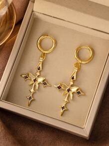 1 件女士项链首饰套装，希腊复古吊坠和耳环，适合项链和耳环