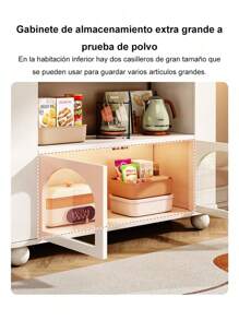 Mueble Multiusos Cajon Moderno Blanco Organizadores Cocina - Blanco - Ver 7