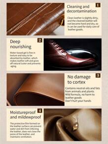 20g、100g大容量皮革保养清洁膏套装皮鞋护理油铝盒貂油膏皮革清洁滋养护理抛光保养油高端鞋油。