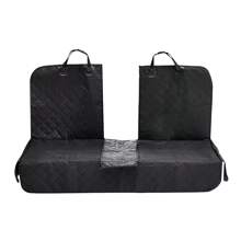 Car Rear Back Seat Cover Pet Dog Protector Mat Non-Slip Waterproof Seat Cushion - Black - View 11