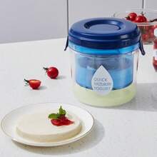 1 pieza 1100/1300ml Filtro para yogur, filtro de máquina de yogur griego con malla ultrafina, filtro de jugo reutilizable, filtro multiusos para queso, nueces, leche de soja, jugo, té, café, utensilios de cocina - Multicolor - Ver 2