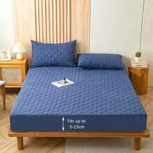 Waterproof Mattress Cover Protector King Size Decor - Royal Blue - View 5