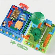 1set Jungle Adventure Interactive Track Board Game - Educational Puzzle Toy For Youngsters, PP Material, No Battery Required, Ideal For Halloween And Christmas Gifts, Educational Toy|Jungle Theme Toy|Engaging Game Design, Jungle Toys - Multicolor - View 6