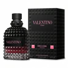 Valentino UOMO Born In Roma Intense EDP Spray 3.4 OZ/ 100 ML, Men's Perfume EDP Fragrance Long-Lasting Boyfriend Husband Father Brother Birthday Graduation Party Travel Camping Outdoors School Campus Trip Festivals Anniversary, Gift Valentine's Day Halloween Thanksgiving Christmas New Year's Day - 彩色 - 查看 2