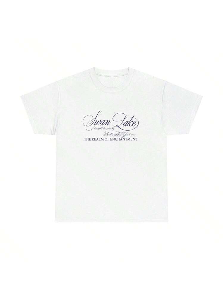 100% Cotton Swan Lake T-Shirt, Ballet T-Shirt, Ballet Core