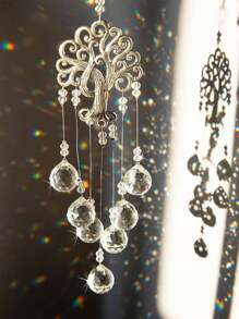 1 件生命树水晶捕光器，适用于花园装饰、房间装饰、水晶灯吊坠、生命树捕光器水晶球汽车装饰家居装饰 - 無色 - 查看 1