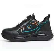frysen Chaussures de travail frysen Chaussures de sécurité pour hommes et femmes Chaussures légères antidérapantes avec embout en acier Chaussures de sécurité confortables et respirantes avec fermeture à torsion 37-46 EU