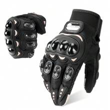 摩托车手套夏季透气骑行手套全指摩托手套触屏骑行摩托防护防摔赛车越野摩托车防水手套自行车 Luvas 摩托车配件骑手礼物 - 彩色 - 查看 10