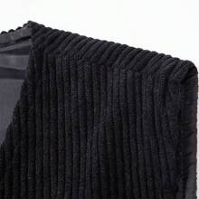 New Men's Retro Corduroy Fabric Waistcoat