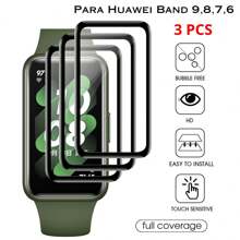 Micas For  Band 6/7/8/9 Watch Screen Protector Film - 3 Micas - View 1