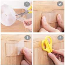 10m/32.7ft Roll Nano Double-Sided Tape - Strong Transparent Adhesive, Suitable For Home And Office Use, Washable And Does Not Residue On Plastic, Wood, Glass, Stone, Metal, 1cm/39.37in Wide, Nano Heavy-Duty Double-Sided Tape