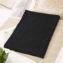 1 Stück 20 x 63 Zoll breiter Uni-DIY-Stoff, Teddy Kurzhaar Plüsch Dekorationsstoff, vorgeschnittene Oblongs für Heimwerken, Nähen, Quilten