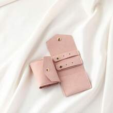 1PC/2PCS Mini Jewelry Storage Bag Travel Jewelry Storage Bag Soft Microfiber Leather Jewelry Bag - Multicolor - View 3