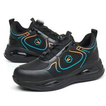 frysen Chaussures de travail frysen Chaussures de sécurité pour hommes et femmes Chaussures légères antidérapantes avec embout en acier Chaussures de sécurité confortables et respirantes avec fermeture à torsion 37-46 EU