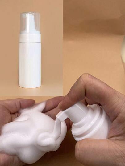 1 pièce Bouteille moussante de 100 ml/200 ml/250 ml, bouteille de mousse nettoyante pour le visage, bouteille cosmétique rechargeable