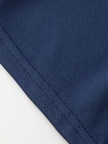 3pcs Boyfriend Style Men's Lightweight Breathable Running Fitness Casual Solid Color Short Sleeve Polo T-Shirts, Summer