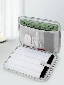 1 个 11/13 英寸平板电脑保护套，多功能平板电脑配件，防震防冲击，柔软毛绒衬里，轻巧便捷，防水