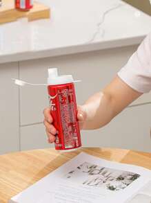 1pc 打开饮料的密封盖，将罐装饮料防尘，让您打开的饮料保质期更长，给您的生活带来便利