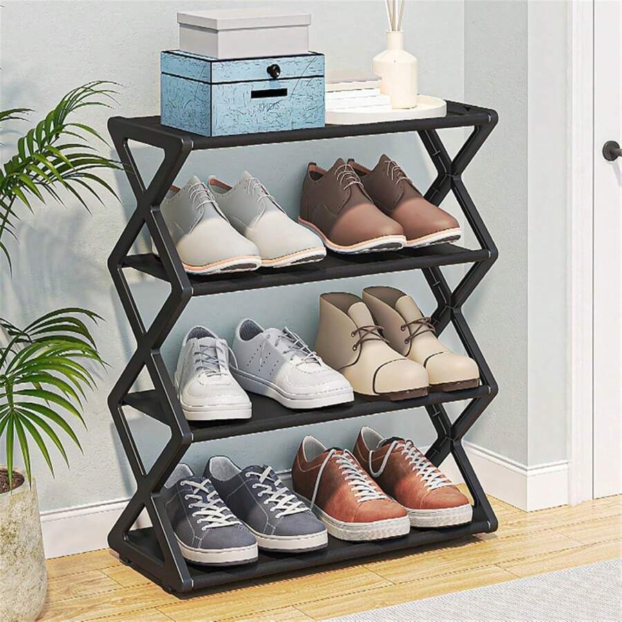 Organizador 3 CAPAS rack zapatera - Multicolor - Ver 1