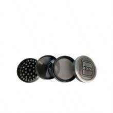 50 毫米 4 层多功能便携式香草研磨机切碎机手动烟草粉碎机香料金属磨粉厨房工具