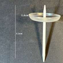 彩色蝴蝶结数字生日蜡烛，创意0-9派对蜡烛装饰，适合儿童生日、婚礼、节日蛋糕装饰、浪漫氛围、拍照道具 - 冬寒粉紅蝴蝶結 - 查看 7