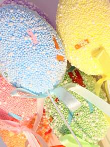 1set(6pcs) - Easter Egg Decoration Plugin, Family Gathering Scene Decoration Plugin, Suitable For Easter Decoration And Celebration Activities, Theme Party Decoration Supplies