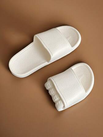 Women's Slippers - New Casual Vacation Travel Portable Foldable Plastic Slippers, Ultra-Lightweight Soft-Soled Comfortable Quiet Anti-Slip Indoor Bathroom Slippers, Unisex Couples Large Size Lightweight Clean Antibacterial Odor-Resistant White EVA Women Slippers, Simple Hotel Home Bathroom Anti-Slip Women Shoes, Outdoor Beach Swimming Fashionable Plus Size Comfortable Open-Toe Women Sandals, Home Slippers, Plastic Slippers, Women Boots, Women Slippers