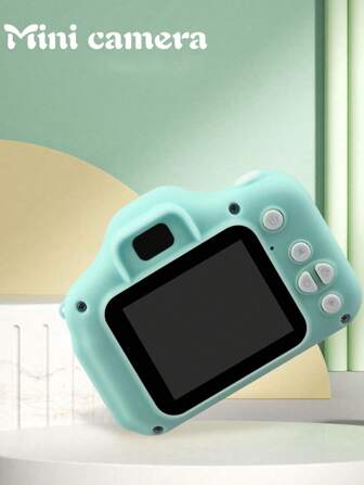 Reletech ABS Portable Cute Mini Camera Suitable For Teenagers, With A 2.0 Inch Clear Screen And A Single Shot Of 300000 Pixels, With A Simple And Cute Appearance