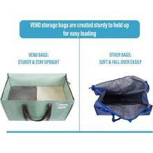 Pack Moving Bags, Moving Supplies, Moving Boxes, College Packing Storage Boxes With Lids Alternative, Heavy Duty Totes, Extra Large, Sturdy Handles, Zipper, For Packaging (Dark Gray, 10 Pack)