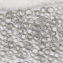 400pcs Stainless Steel Jump Rings, Assorted Sizes 3-10mm, Closed Loop Connectors, Suitable For DIY Jewelry Making, Bracelets, Necklaces, Earrings Handcraft Supplies