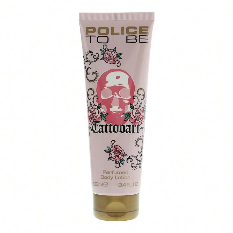 Police To Be Tattooart Perfumed Body Lotion 100ml - Clear - View 1
