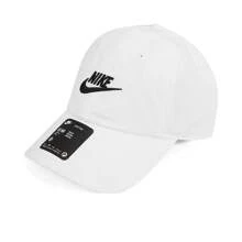 Nike Gorra unisex NKCLUB CAP U CB FUT WSH LWhite, sombrero de sol FB5368-100 - Blanco - Ver 2