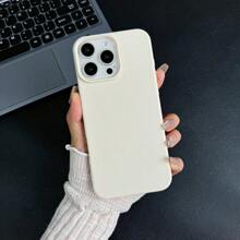 Funda de piel con textura de canto rodado de alta gama para iPhone 16/15 Pro Max/16 Pro, funda suave a prueba de golpes, diseño coreano creativo, minimalista, compatible con iPhone 14/13, iPhone 15 Pro Max, iPhone 16 Pro Max, iPhone 12, iPhone 11