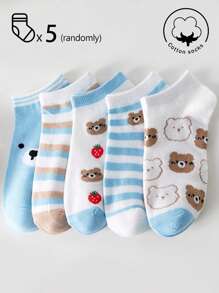 1/3/5/10 paar katoenen sokken voor dames, korte sokken, onzichtbare sokken, witte sokken, damessokken, leuke sokken, meisjessokken, herfst/winter/lente/herfst/zomer sokken, ademende mesh details, geleiderail ademend gatontwerp, vochtafvoerend, zacht en glad, geschikt voor verschillende feestdagen, sport, vrije tijd, zaken en andere dagelijkse kleding, kan het hele jaar door gedragen worden, kleurencombinaties zijn willekeurig.