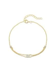 1 pièce Bracelet ajustable empilable avec nœud papillon pour femmes | Bijoux en argent sterling 925 hypoallergénique | Chaîne délicate romantique pour un port quotidien, mariage, fête | Boîte cadeau de Ramadan, bijoux fins